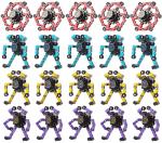 20PCS Finger Gyro Toys - Deformable Robot Fun