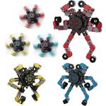 20PCS Finger Gyro Toys - Deformable Robot Fun