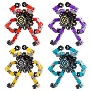 4-Pack Fidget Spinner Sensory Toys for Kids