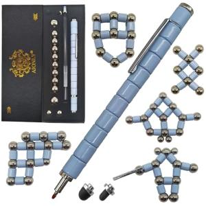 Light Blue Magnetic Fidget Pen for Kids