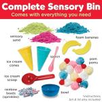 Ice Cream Shop Sensory Bin Playset for Kids