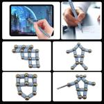 Light Blue Magnetic Fidget Pen for Kids