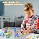 8 Pack Transformable Fidget Spinners for Kids