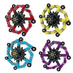 Transformable Fidget Spinners - 4 Pack Sensory Toys