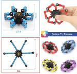 Transformable Fidget Spinners - 4 Pack Sensory Toys