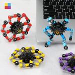 Transformable Fidget Spinners - 4 Pack Sensory Toys