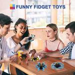 Transformable Fidget Spinners - 4 Pack Sensory Toys