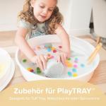 Silicone Nesting Bowls and Sieve for Sensory Play