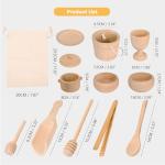 Montessori Sensory Bin for Toddlers - 11pcs