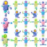 Transformable Robot Fidget Spinners - 8 Pack