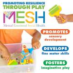 Construction Zone Sensory Bin Playset for Kids