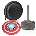 Transformable Metal Fidget Spinner Toy - 2 Pack