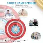 Transformable Metal Fidget Spinner Toy - 2 Pack