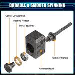 Transformable Metal Fidget Spinner Toy - 2 Pack