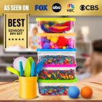 Sensory Kit for Kids - 6 Fun Activity Bins