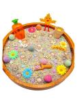 Pastel Spring Montessori Sensory Bin for Kids
