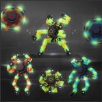 Glow-in-the-Dark Fidget Spinners - 8 Pack