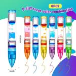 Liquid Motion Bubbler Pens - Fun Fidget Toys