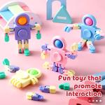 32 Pcs Transformable Robot Fidget Spinner Set