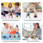 4-Pack Transformable Fidget Spinners for Kids