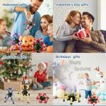 4-Pack Transformable Fidget Spinners for Kids