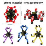 4-Pack Transformable Fidget Spinners for Kids