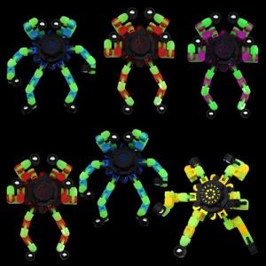 Glow in the Dark Transformable Fidget Spinner Set