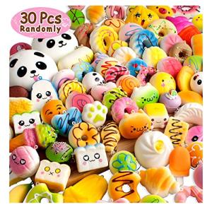 30pcs Kawaii Squishies - Fun Fidget Party Favors
