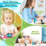 8 Pack Cream Scented Animal Squishies for Kids