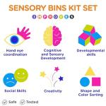 Kids Sensory Kit with Play Tools and Materials