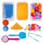 Kids Sensory Kit with Play Tools and Materials