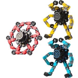Gokeey 3-Pack Transformable Fidget Spinners for Kids