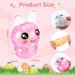 AONSOULE Glitter Sugar Squishy Easter Egg Filler