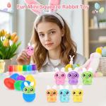 AONSOULE Glitter Sugar Squishy Easter Egg Filler