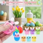 AONSOULE Glitter Sugar Squishy Easter Egg Filler