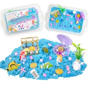 Mermaid Sensory Bin Set with Magic Sand
