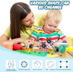 20pcs DIY Fidget Spinners and Deformable Toys