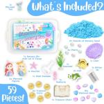 Mermaid Sensory Bin Set with Magic Sand