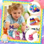 30 Pack Easter Bunny Squishy Stress Relief Toys