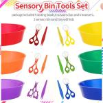 20-Piece Sensory Bin Tool Set for Kids
