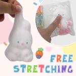 Soft Squishy Rabbit Toy for Stress Relief