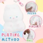 Soft Squishy Rabbit Toy for Stress Relief