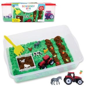 Farm Sensory Bin for Kids - Fun & Learning!