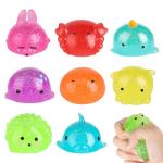 8 Pcs Squishy Stress Relief Toy Set