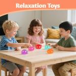 8 Pcs Squishy Stress Relief Toy Set