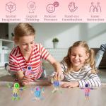 Transforming Robot Fidget Spinners - 24 Pack