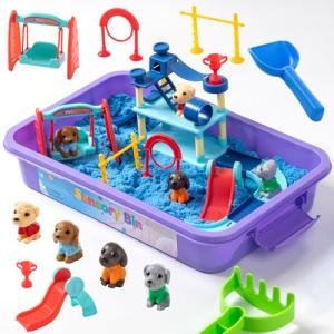 Pet Sensory Bin Set with Animal Play Tools