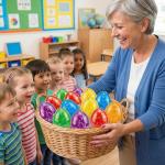 Squishy Easter Egg Fidget Sensory Toys Set