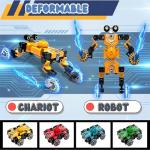 4-Pack Transforming Fidget Spinners for Kids