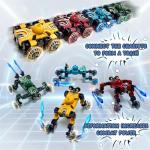 4-Pack Transforming Fidget Spinners for Kids